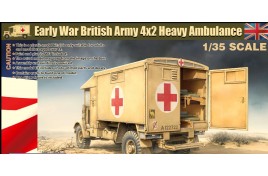 GECKO MODELS 1/35 Early War British Army 4×2 Heavy Ambulance 35GM0068